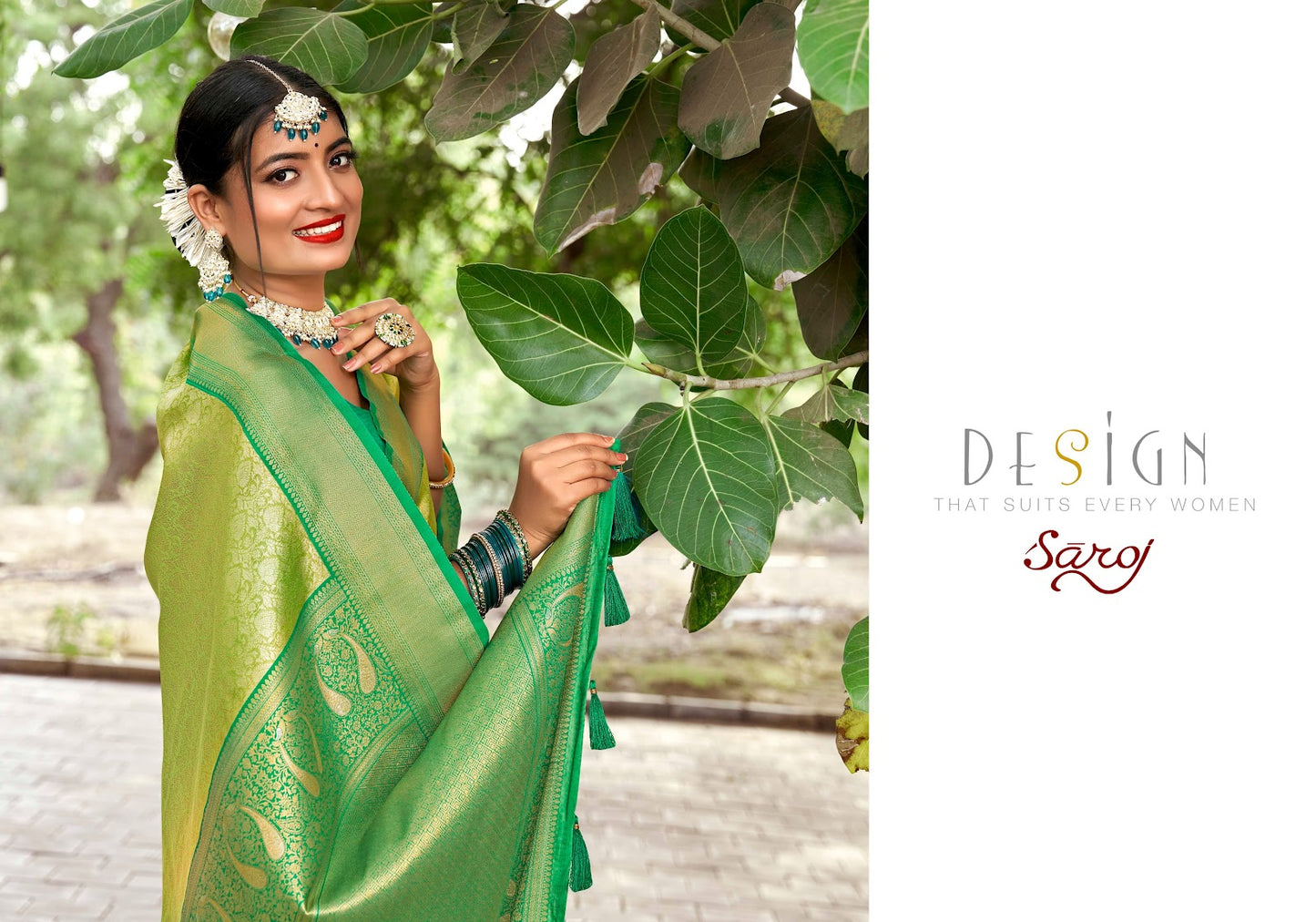 Kritigya Silk Vol 4 Saroj Tissue Sarees Exporter Gujarat
