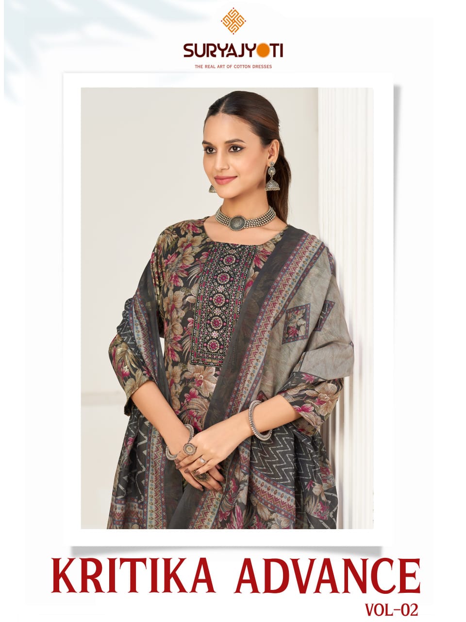 Kritika Advance Vol 2 Suryajyoti Rayon Capsule Readymade Pant Style Suits Exporter