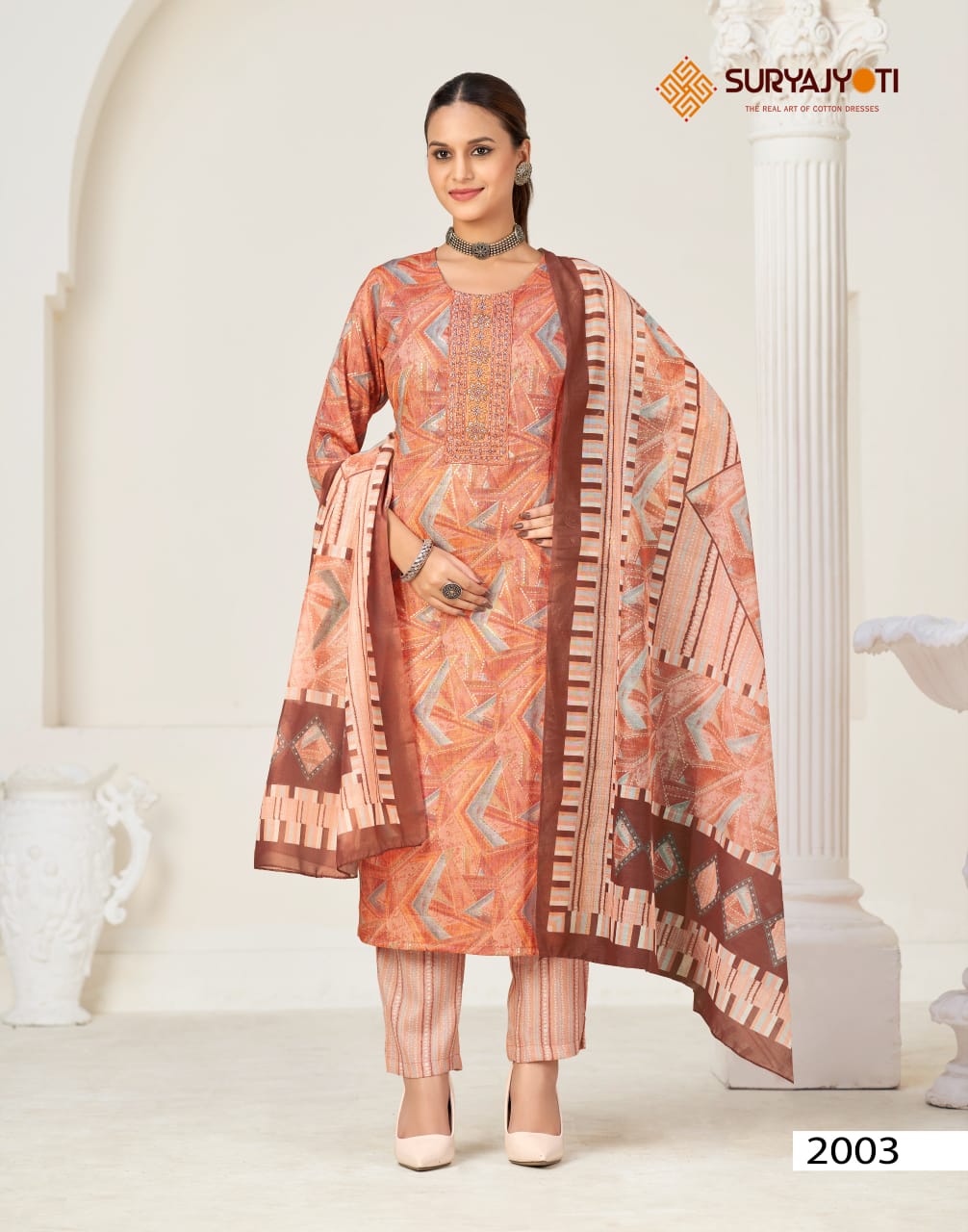 Kritika Advance Vol 2 Suryajyoti Rayon Capsule Readymade Pant Style Suits Exporter