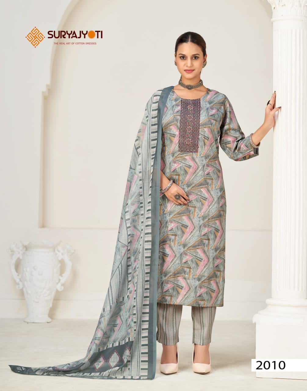 Kritika Advance Vol 2 Suryajyoti Rayon Capsule Readymade Pant Style Suits Exporter