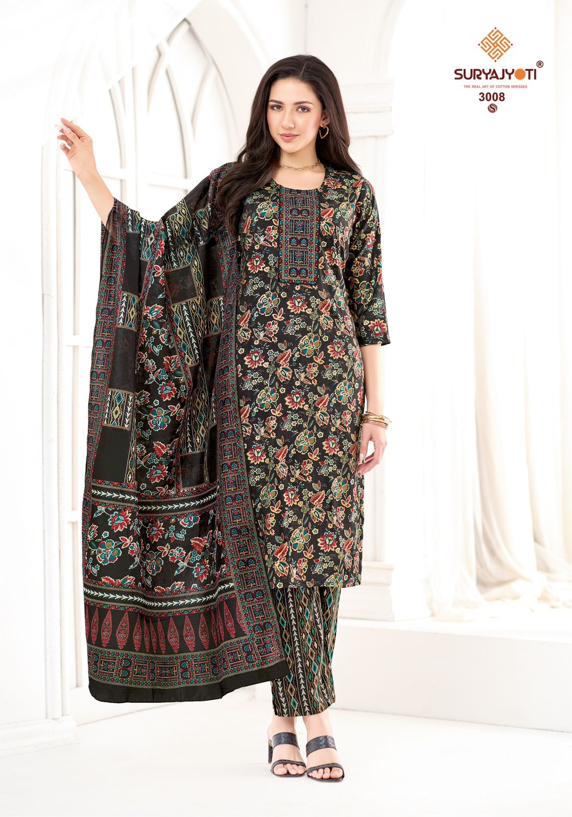 Kritika Advance Vol 3 Suryajyoti Rayon Capsule Readymade Pant Style Suits Wholesaler India