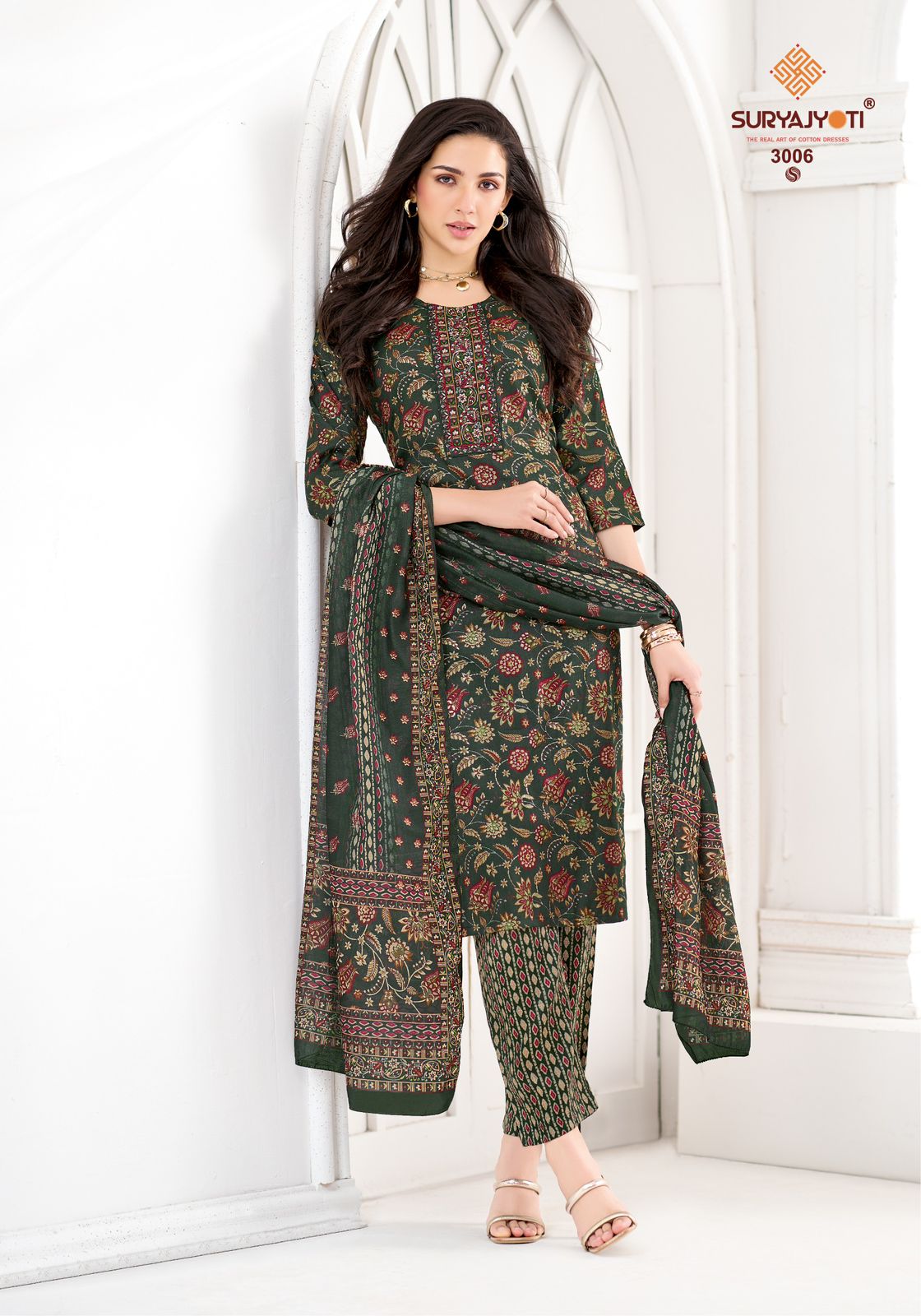 Kritika Advance Vol 3 Suryajyoti Rayon Capsule Readymade Pant Style Suits Wholesaler India