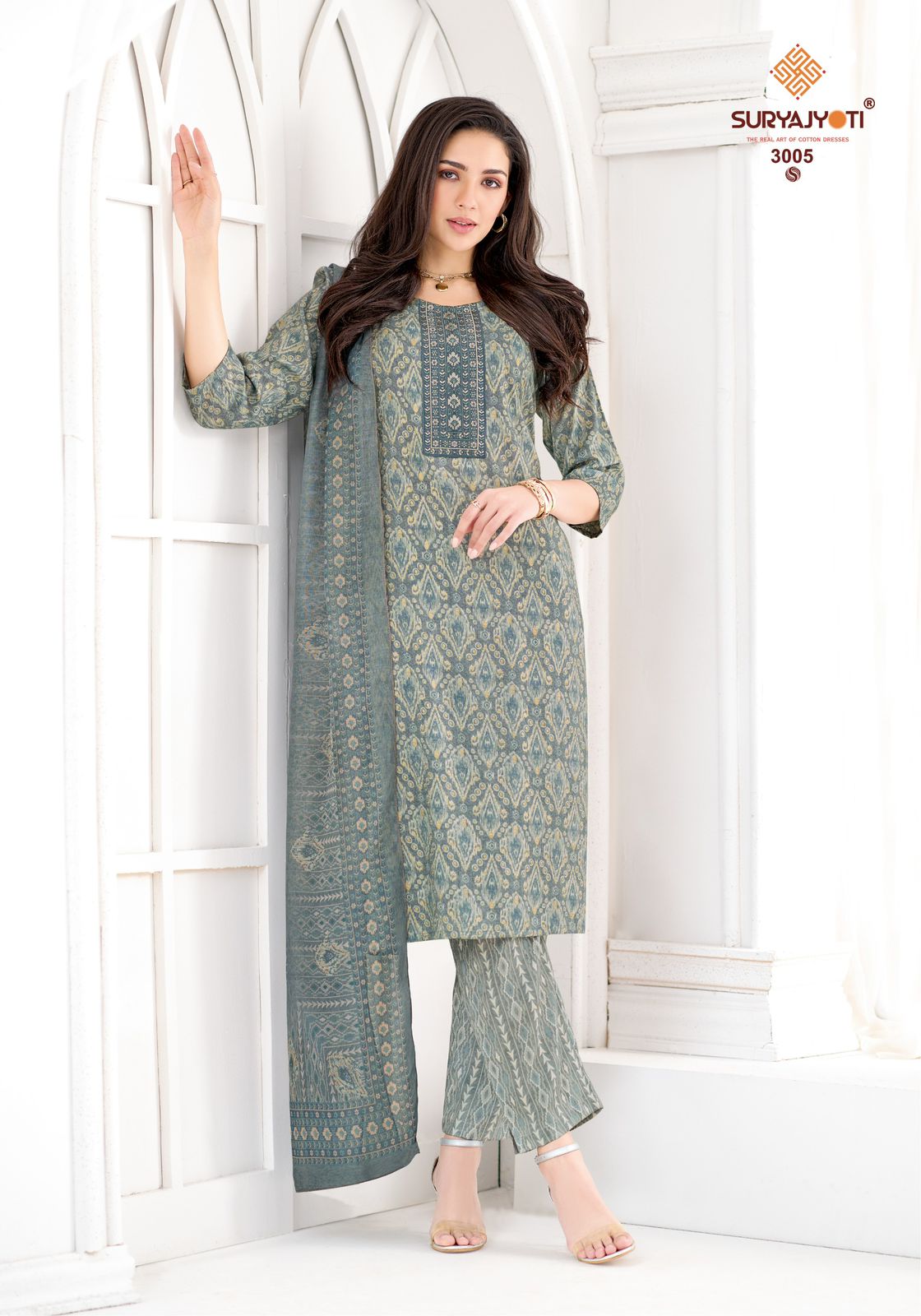 Kritika Advance Vol 3 Suryajyoti Rayon Capsule Readymade Pant Style Suits Wholesaler India