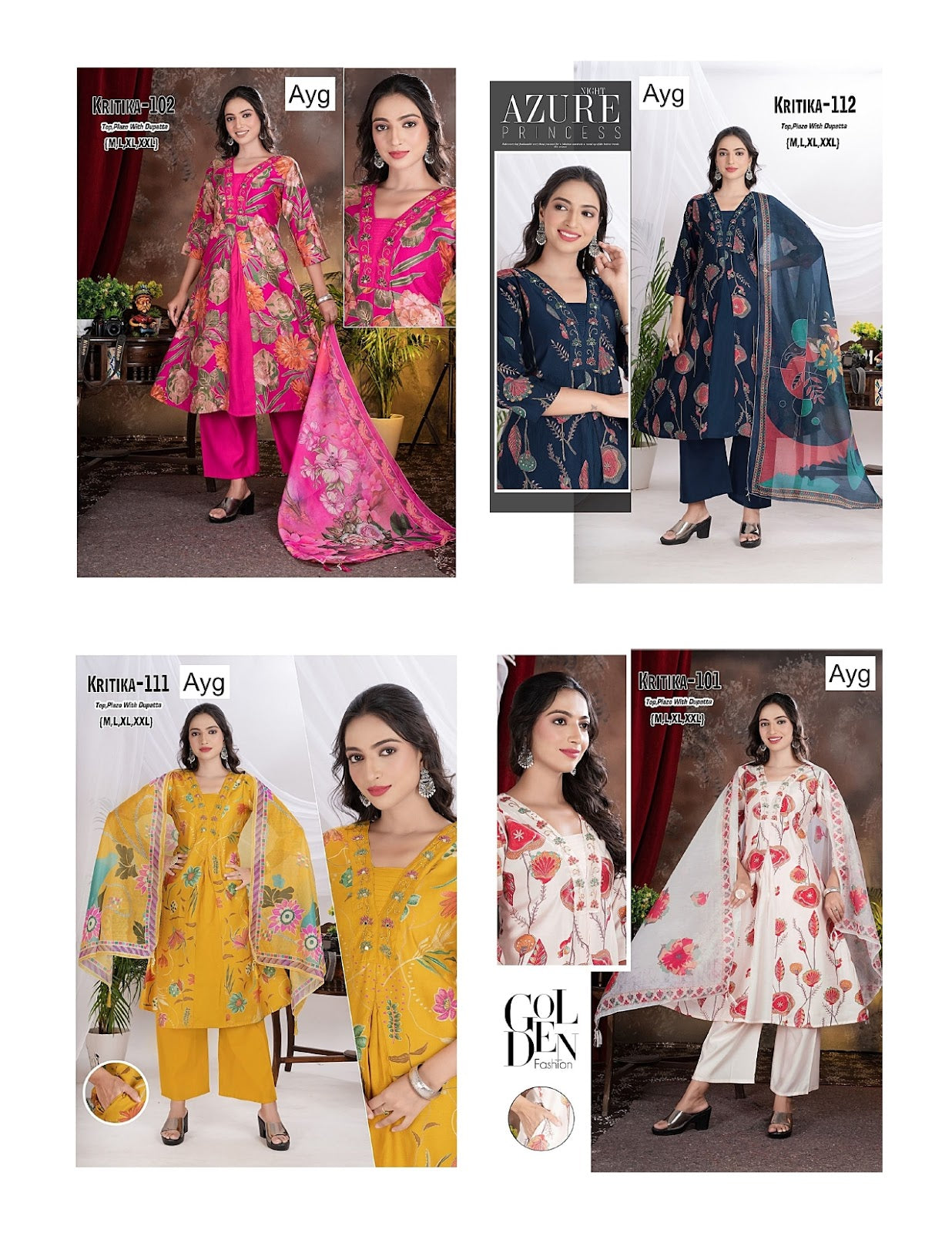 Kritika Ayg Gaji Silk Readymade Anarkali Suits Supplier Gujarat