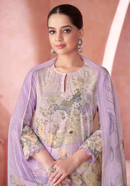 Kritika Sahiba Cotton Lawn Pant Style Suits Supplier Ahmedabad