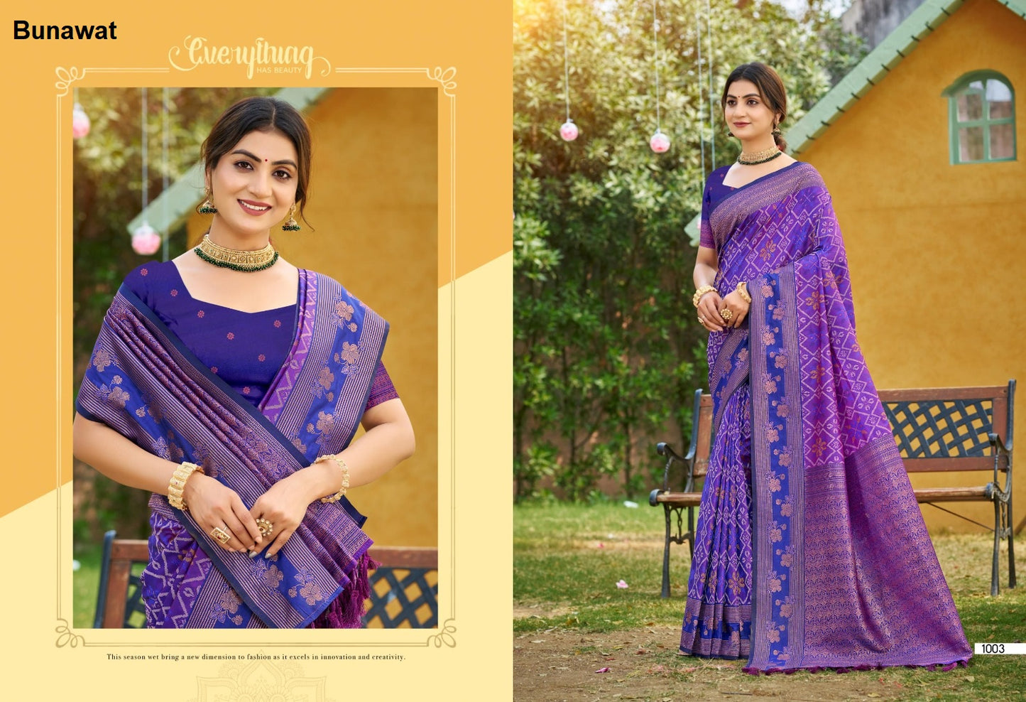 Kritika Silk Bunawat Sarees Supplier Ahmedabad