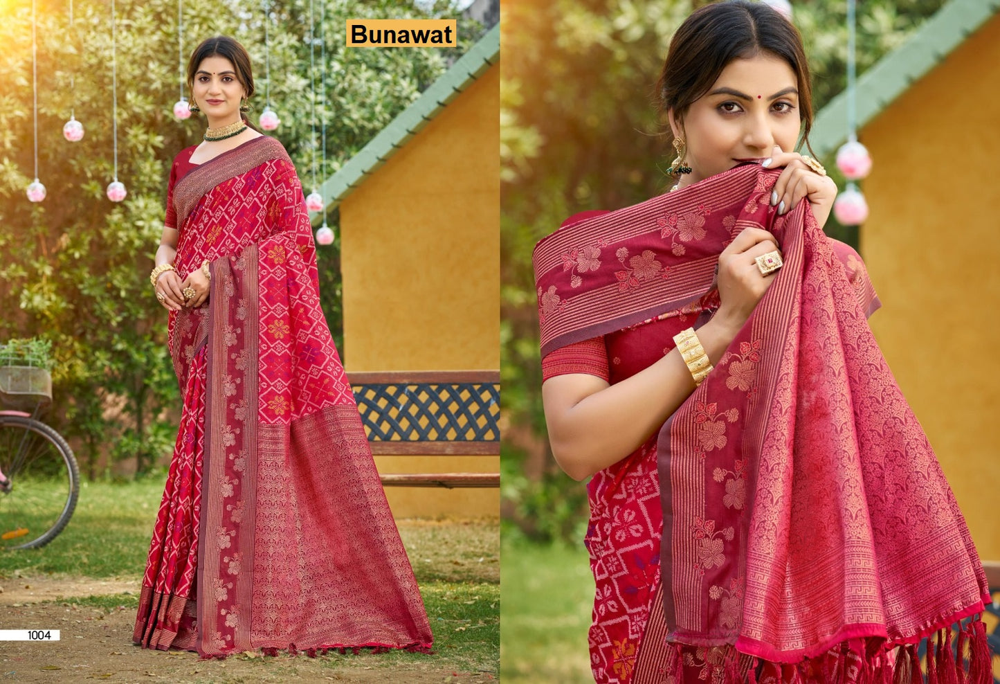 Kritika Silk Bunawat Sarees Supplier Ahmedabad
