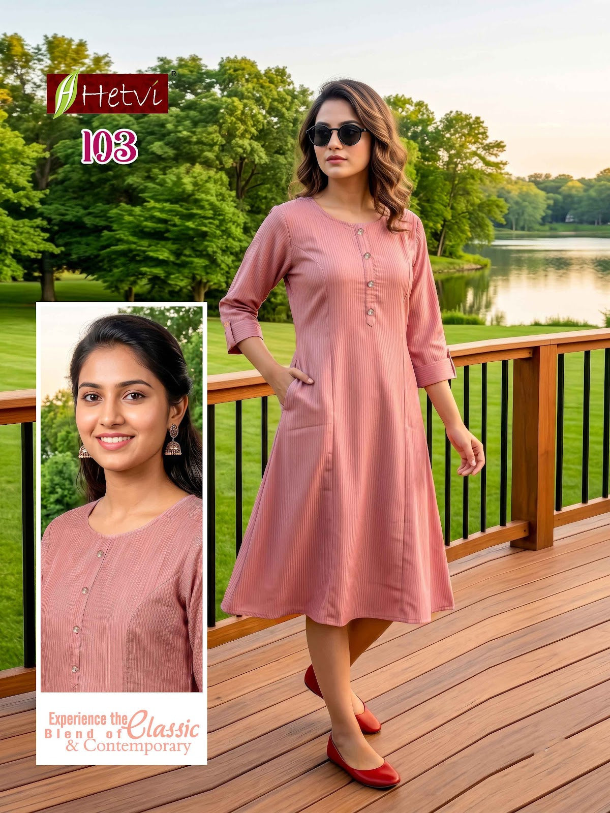 Kritva Hetvi Weaving Kurti With Pocket Wholesaler