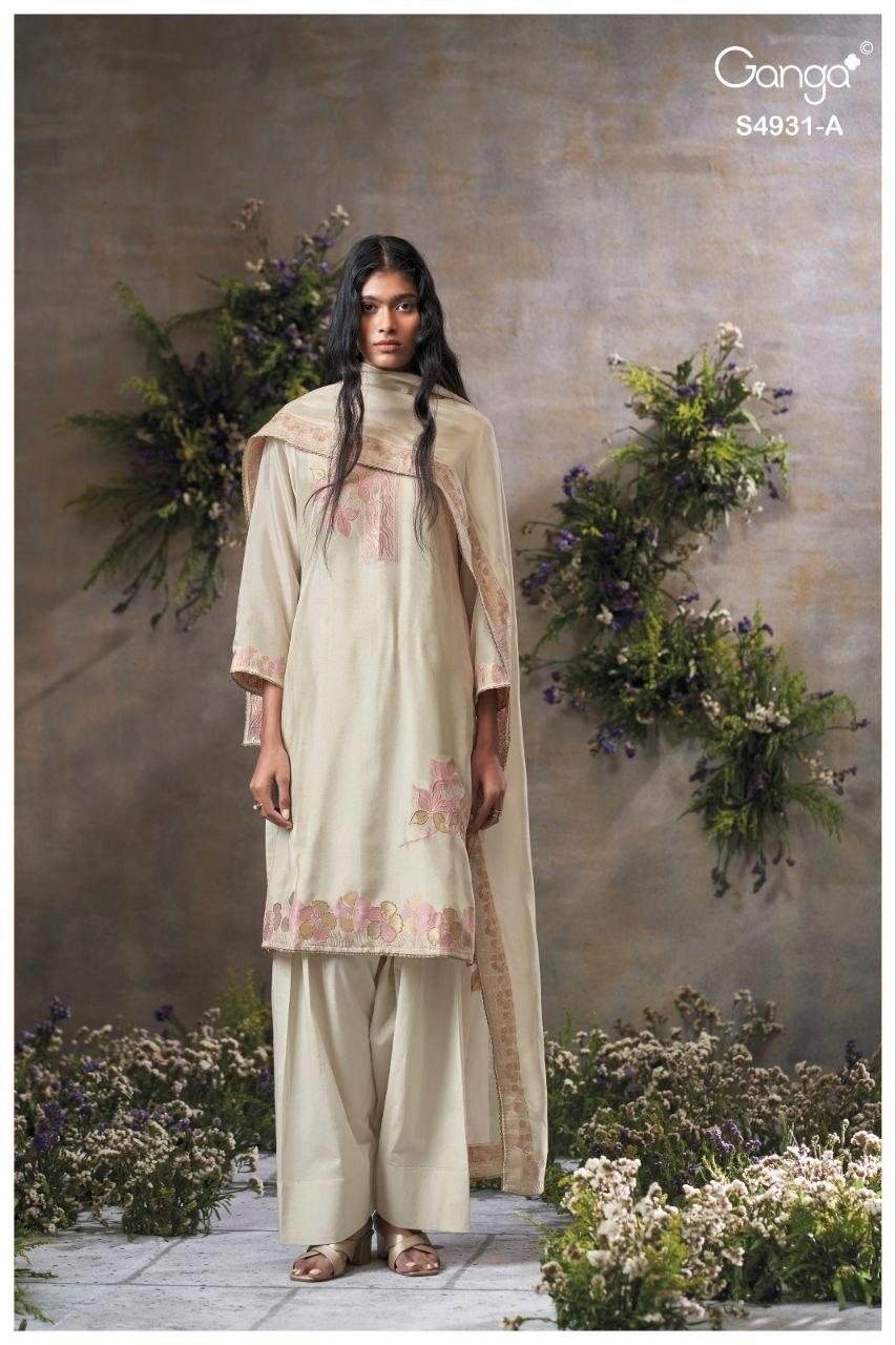 Kritvya S4931 Ganga Viscose Plazzo Style Suits Exporter Ahmedabad