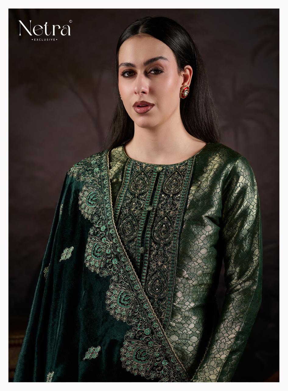 Kriva Netra Velvet Suits Supplier
