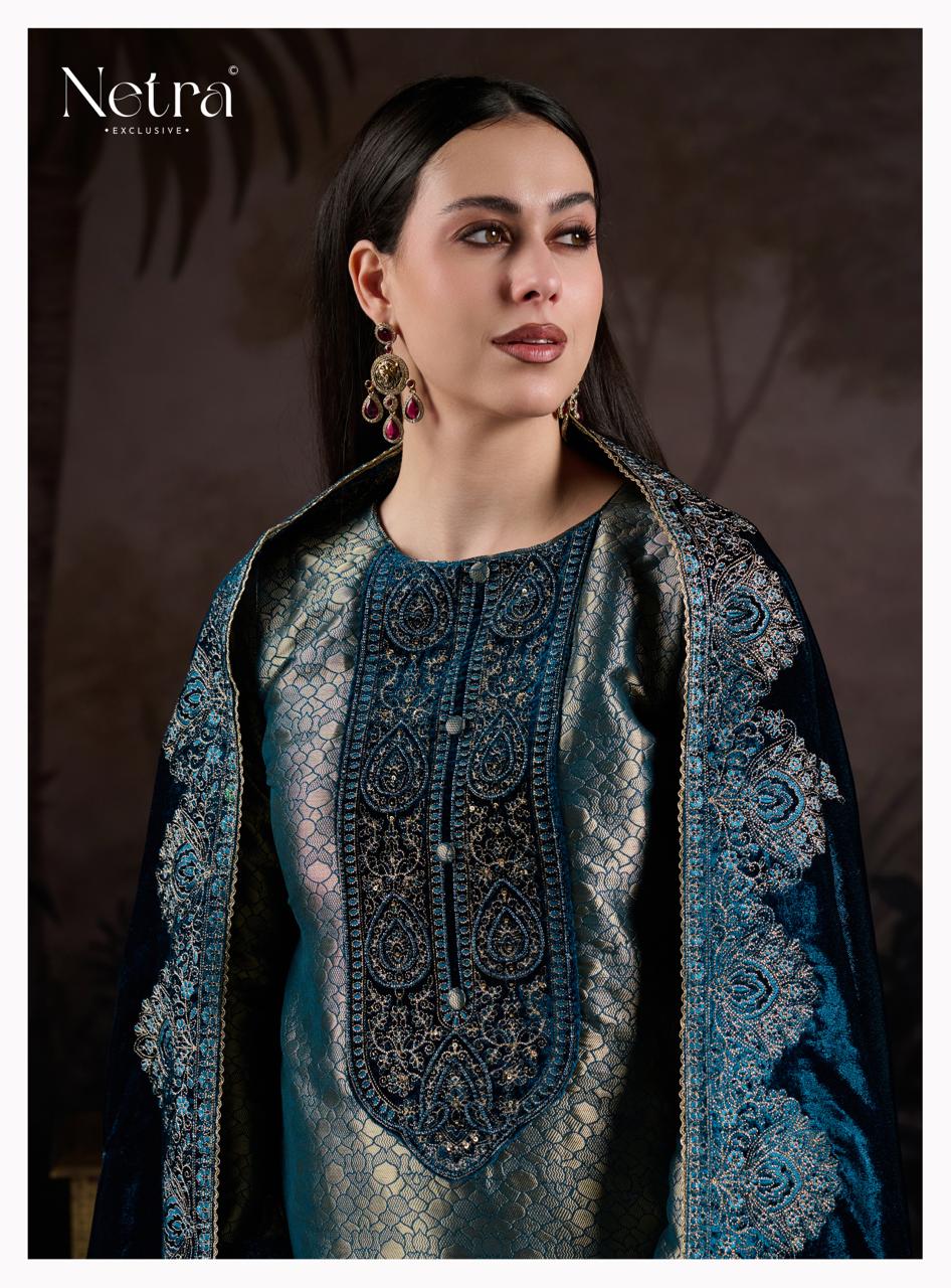 Kriva Netra Velvet Suits Supplier