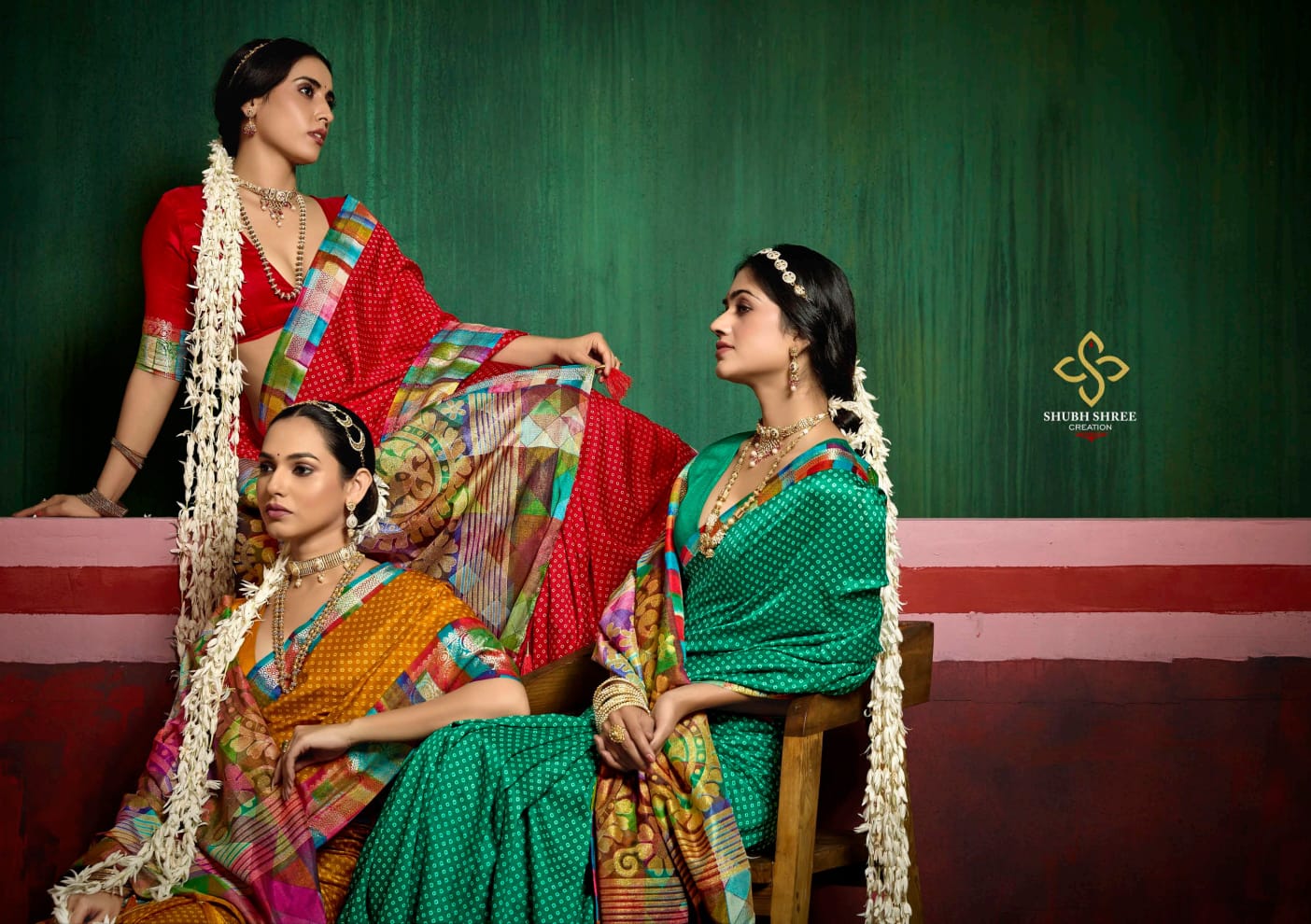 Kriyansh Shubh Shree Tusser Silk Sarees Wholesale Price