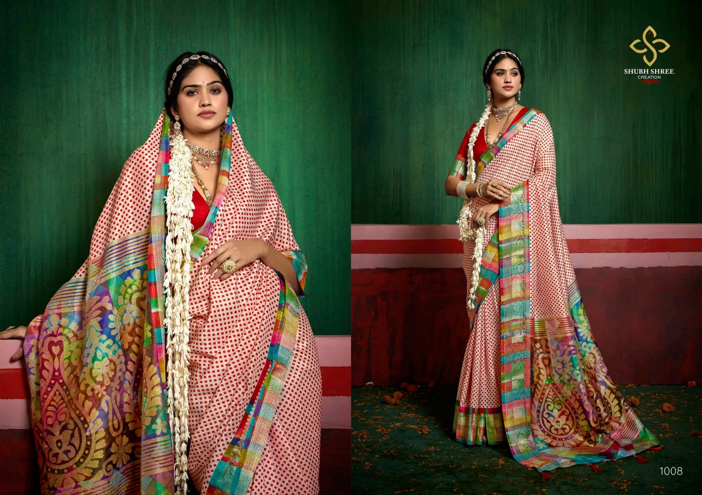 Kriyansh Shubh Shree Tusser Silk Sarees Wholesale Price