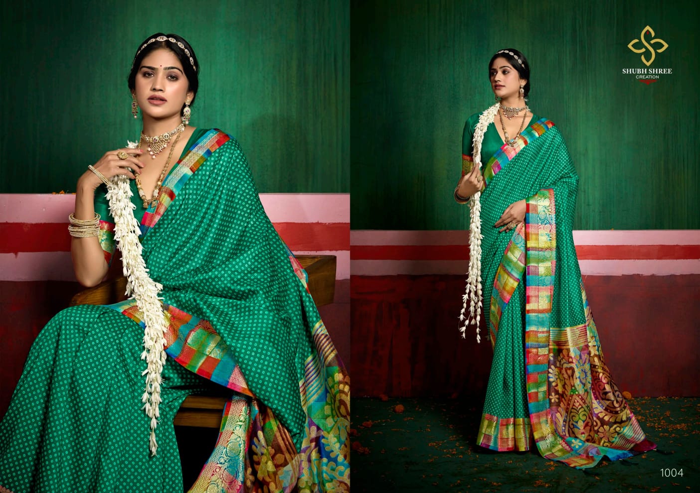 Kriyansh Shubh Shree Tusser Silk Sarees Wholesale Price