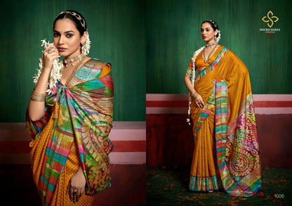 Kriyansh Shubh Shree Tusser Silk Sarees Wholesale Price