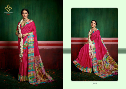 Kriyansh Shubh Shree Tusser Silk Sarees Wholesale Price