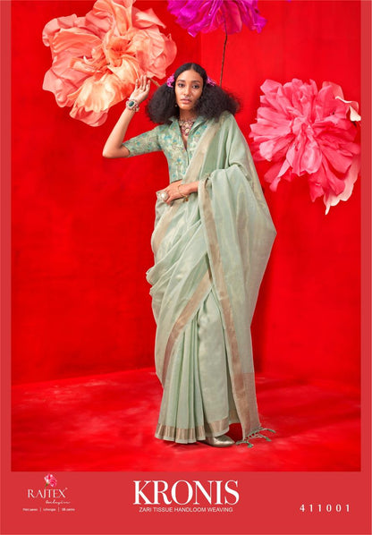 Kronis 411001-411006 Rajtex Sarees Exporter