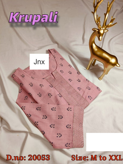Krupali Jnx Vetican Kurti With Pocket Manufacturer Gujarat