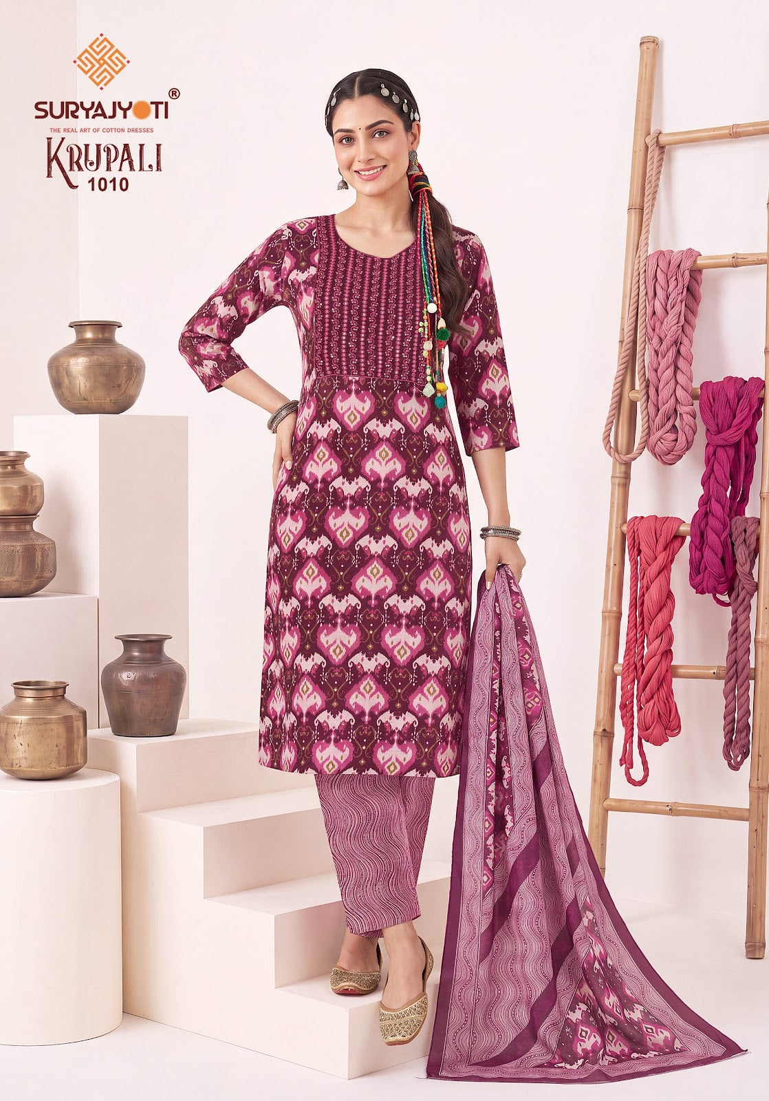 Krupali Vol 1 Suryajyoti Capsule Readymade Pant Style Suits Exporter Gujarat