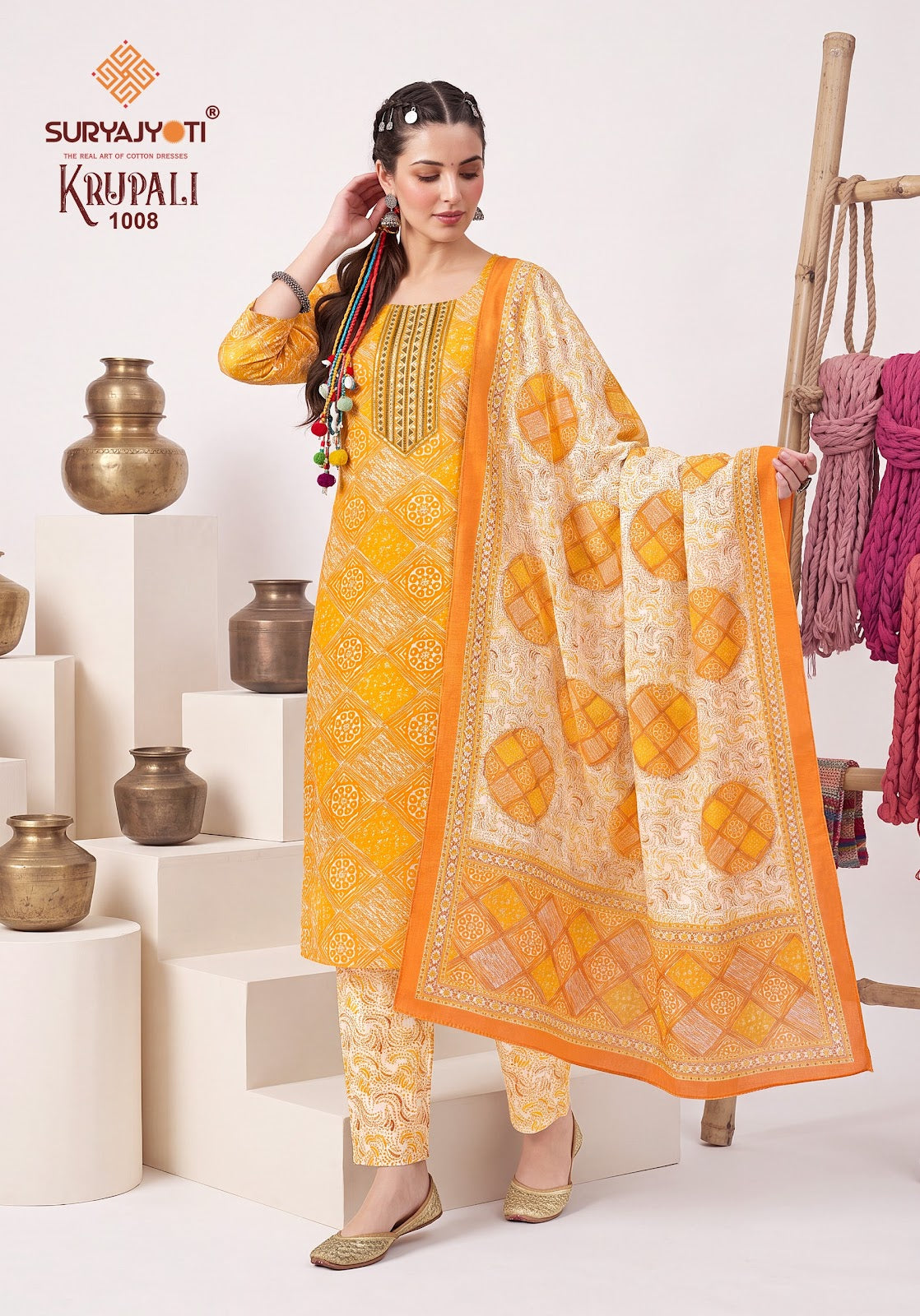 Krupali Vol 1 Suryajyoti Capsule Readymade Pant Style Suits Exporter Gujarat