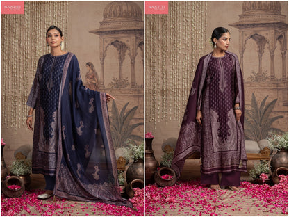 Kruti Naariti Silk Pant Style Suits Supplier Ahmedabad