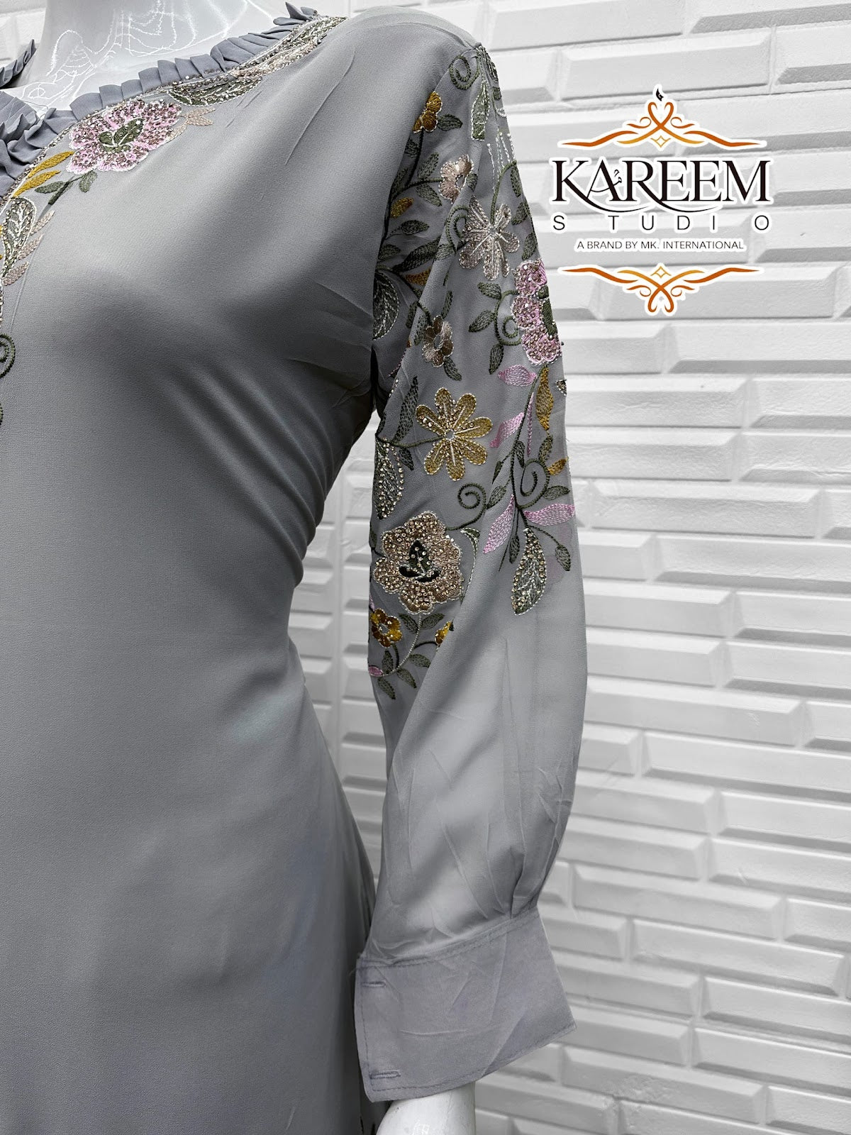 Ks 23 Kareem Studio Georgette Pakistani Readymade Suits Exporter India