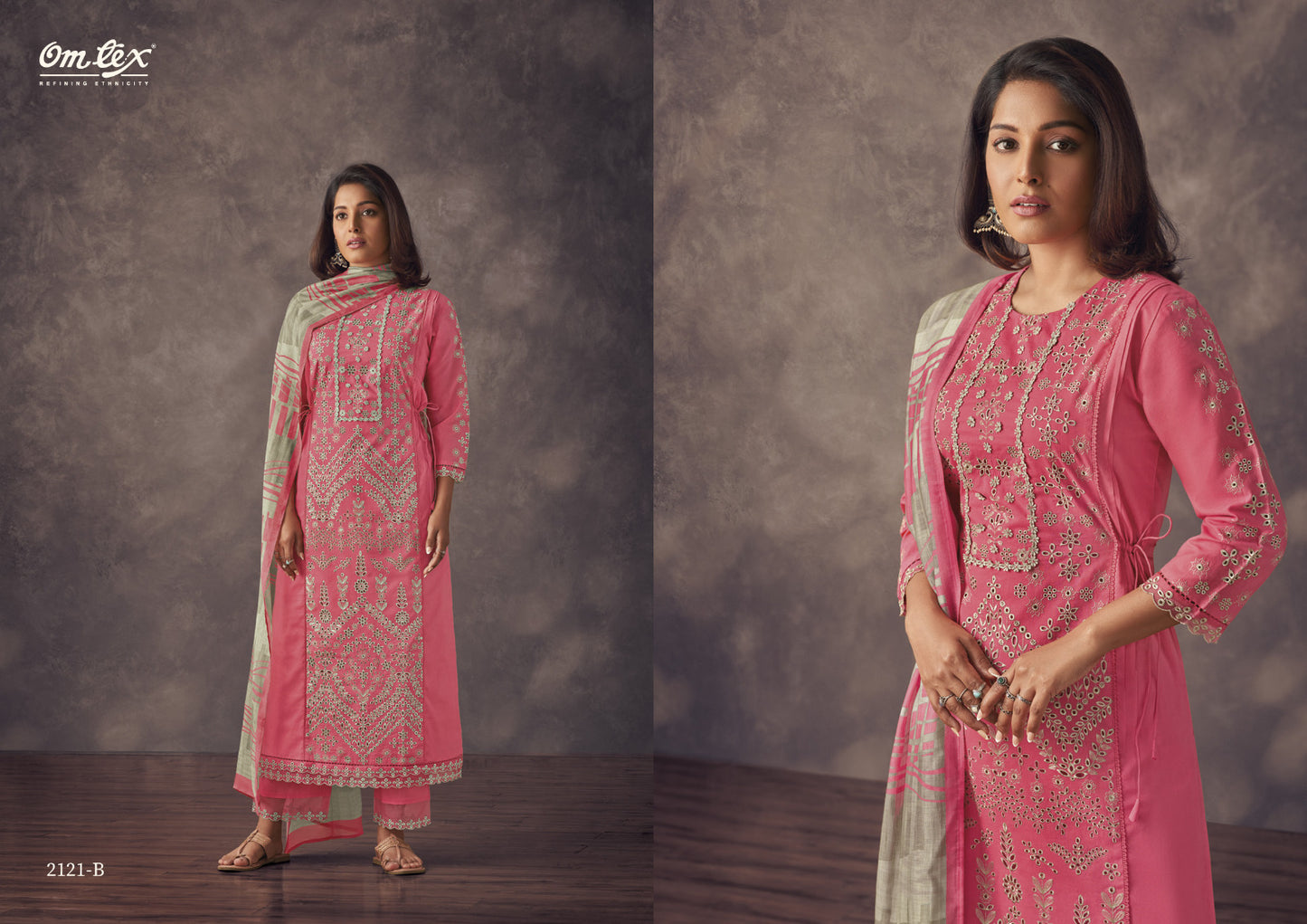 Kshiti Omtex Lawn Cotton Pant Style Suits