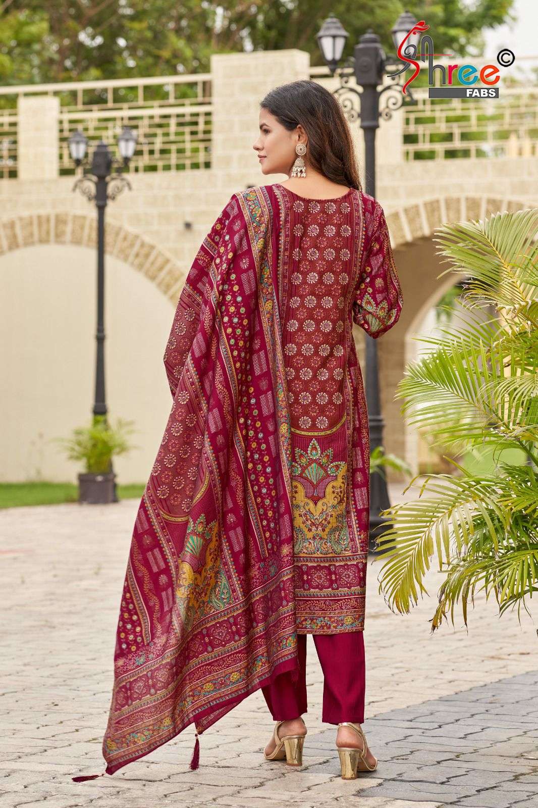 Kt 270 Shree Fabs Modal Silk Karachi Salwar Suits Manufacturer Gujarat