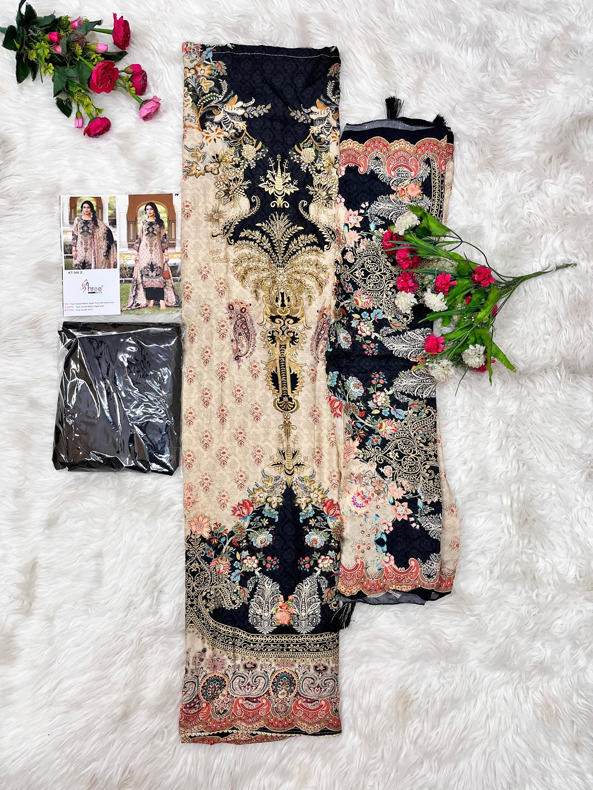 Kt 306 Shree Fabs Viscose Muslin Pakistani Salwar Suits Manufacturer India