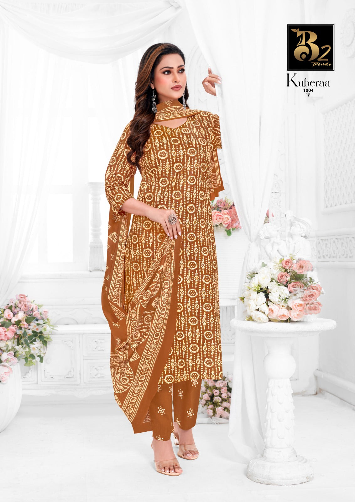 Kuberaa Vol 1 B2 Trends Readymade Cotton Pant Suits Supplier Gujarat