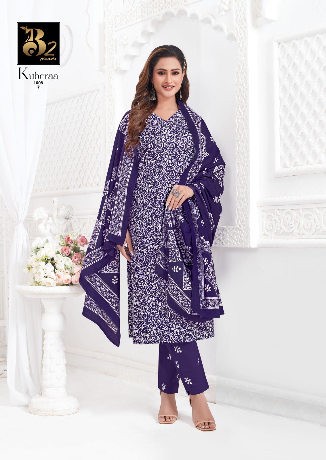 Kuberaa Vol 1 B2 Trends Readymade Cotton Pant Suits Supplier Gujarat