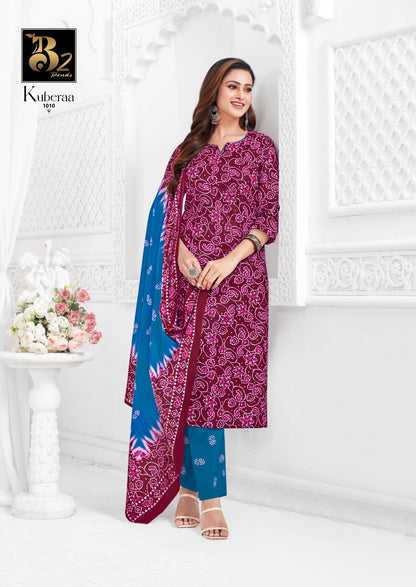 Kuberaa Vol 1 B2 Trends Readymade Cotton Pant Suits Supplier Gujarat