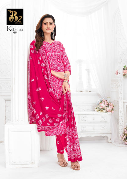 Kuberaa Vol 1 B2 Trends Readymade Cotton Pant Suits Supplier Gujarat