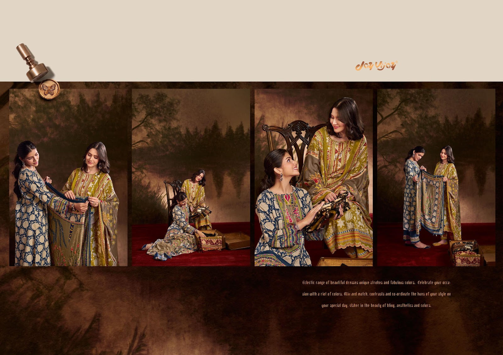 Kuch Khaas Jay Vijay Pure Pant Style Suits Manufacturer Gujarat