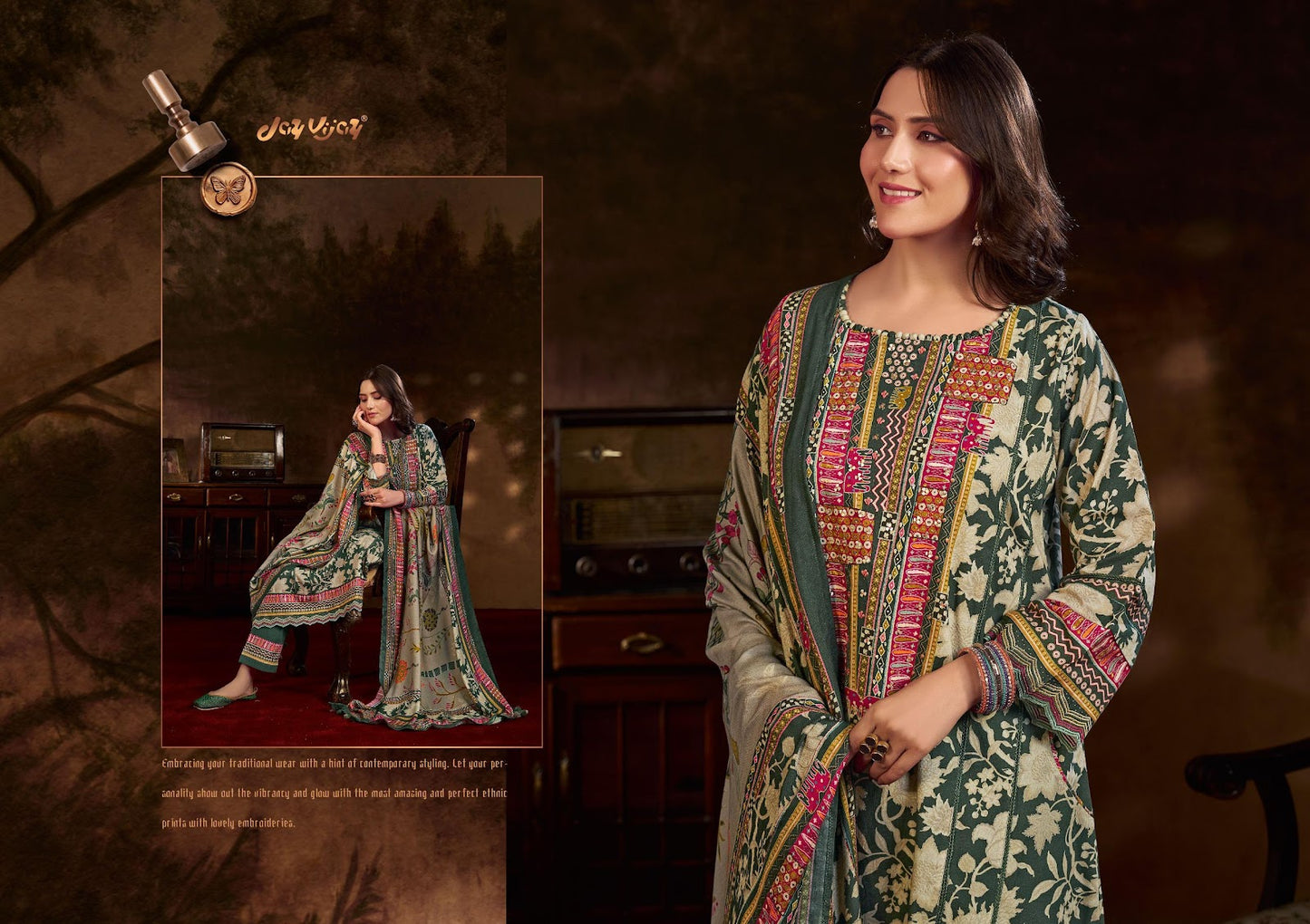 Kuch Khaas Jay Vijay Pure Pant Style Suits Manufacturer Gujarat