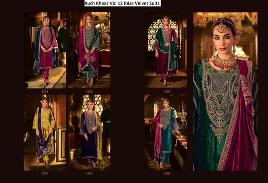 Kuch Khaas Vol 12 Ibiza Viscose Velvet Suits Wholesaler