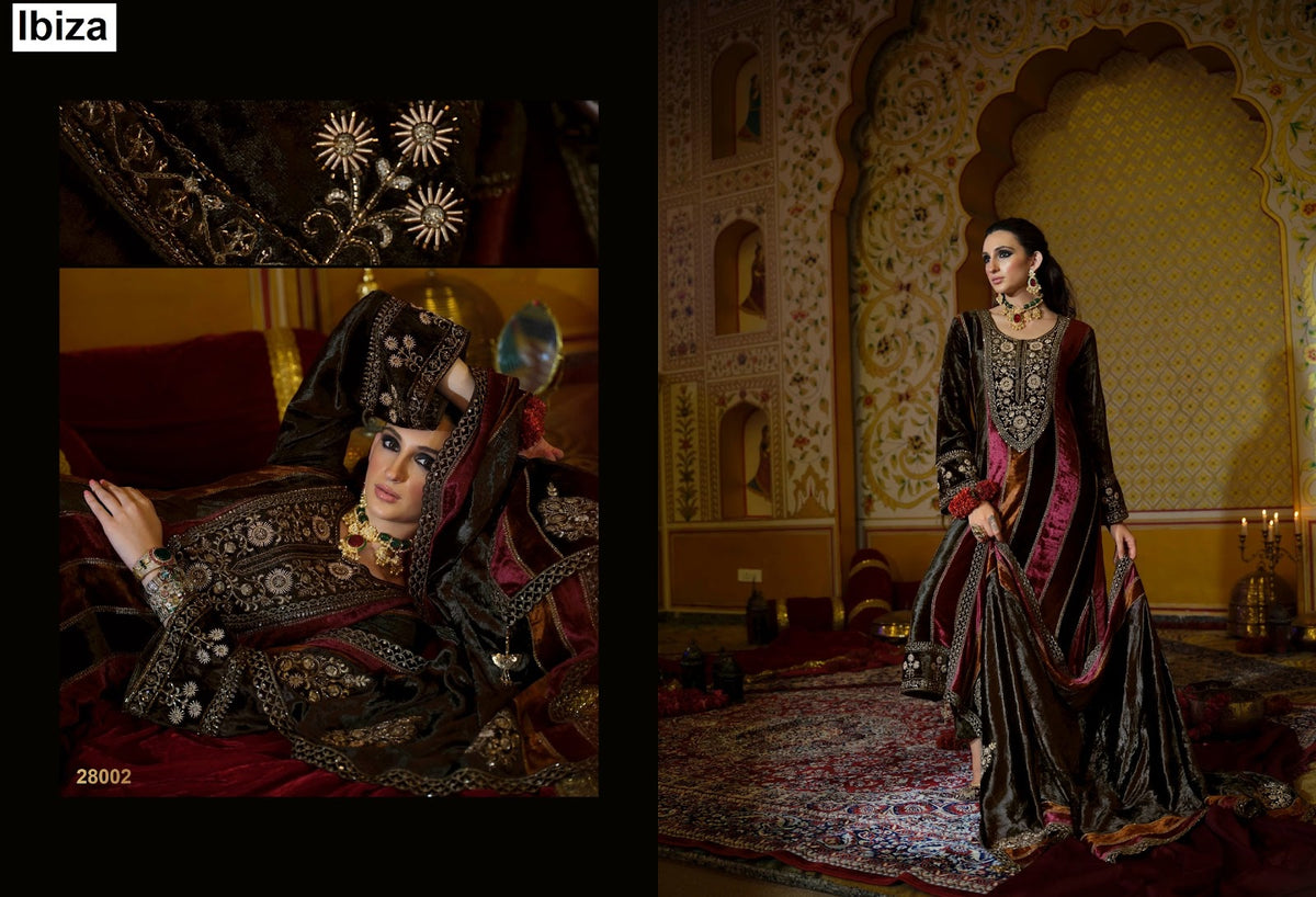 Kuch Khaas Vol 14 Ibiza Viscose Velvet Suits Wholesaler India