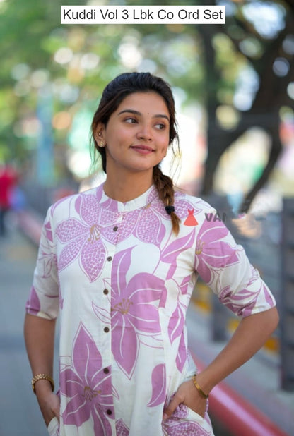 Kuddi Vol 3 Lbk Reyon Co Ord Set Supplier Gujarat