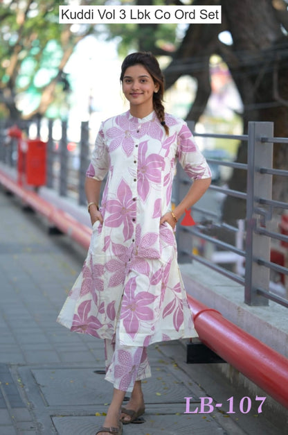 Kuddi Vol 3 Lbk Reyon Co Ord Set Supplier Gujarat