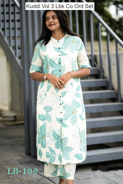 Kuddi Vol 3 Lbk Reyon Co Ord Set Supplier Gujarat