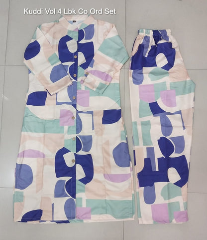 Kuddi Vol 4 Lbk Reyon Co Ord Set Wholesale Rate