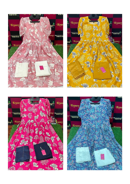 Kudi Kanha Vatican Readymade Pant Style Suits Supplier India