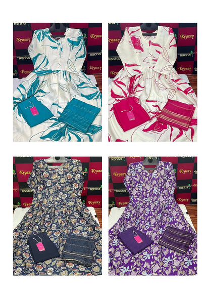 Kudi Kanha Vatican Readymade Pant Style Suits Supplier India