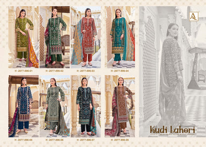 Kudi Lahori Alok Cambric Cotton Karachi Salwar Suits Exporter India