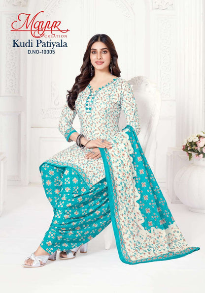 Kudi Patiyala Vol 10 Mayur Creation Cotton Dress Material Wholesale Price