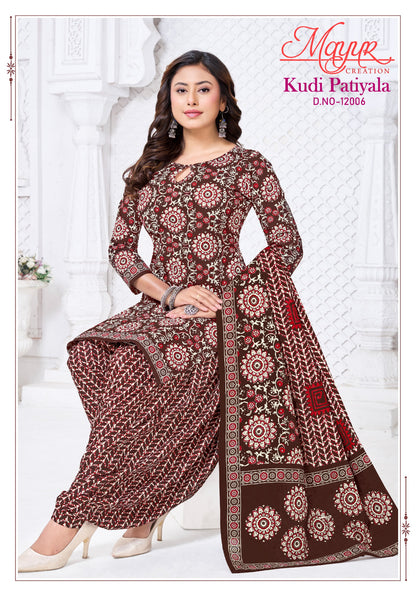 Kudi Patiyala Vol 12 Mayur Creation Readymade Cotton Salwar Suits Exporter India