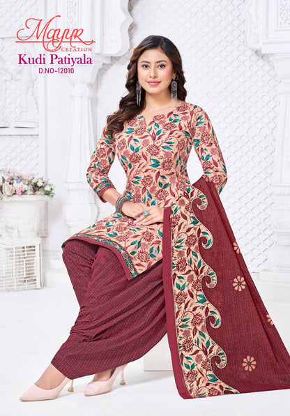 Kudi Patiyala Vol 12 Mayur Creation Readymade Cotton Salwar Suits Exporter India