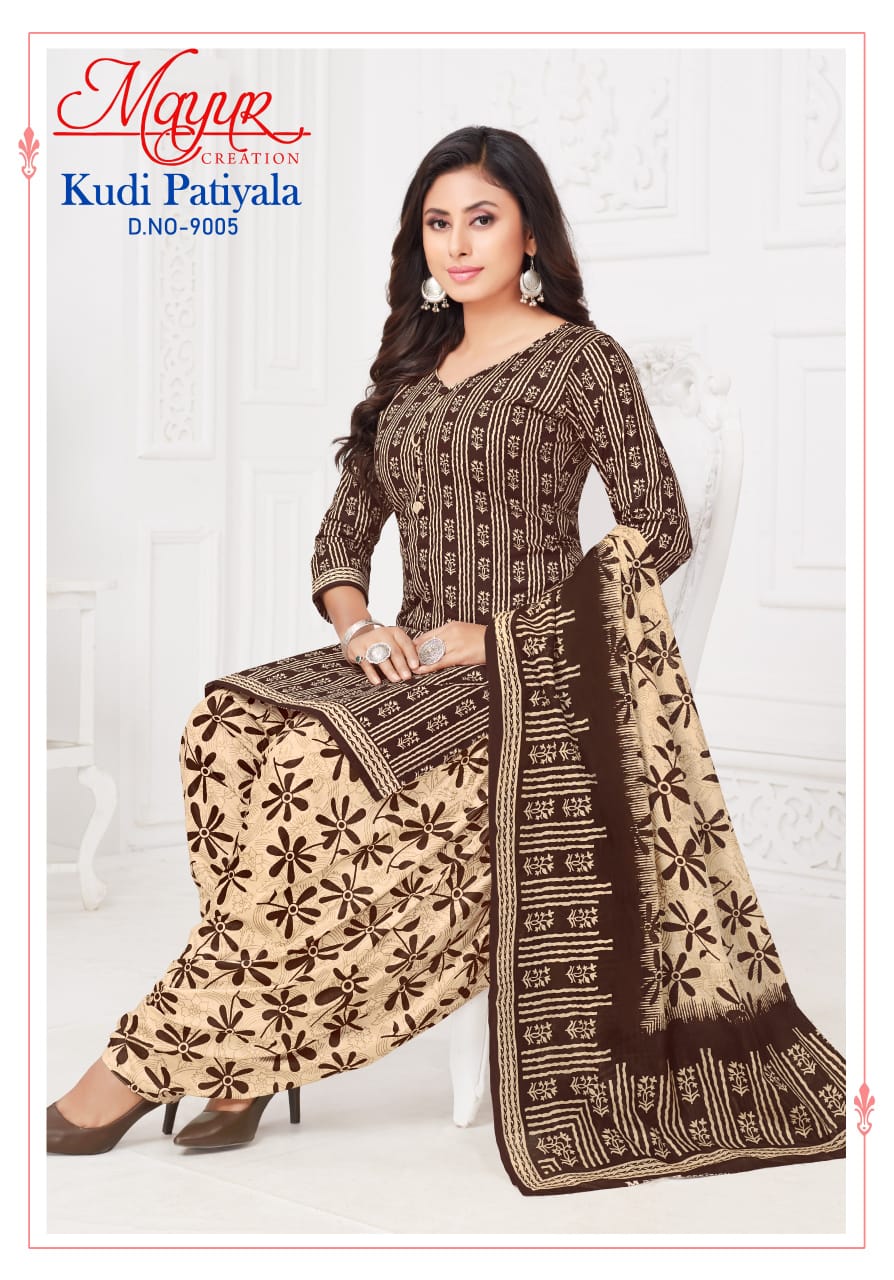 Kudi Patiyala Vol 9 Mayur Creation Cotton Dress Material Exporter