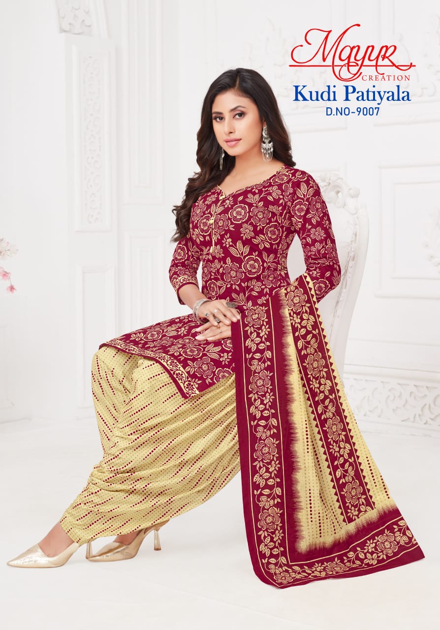 Kudi Patiyala Vol 9 Mayur Creation Cotton Dress Material Exporter