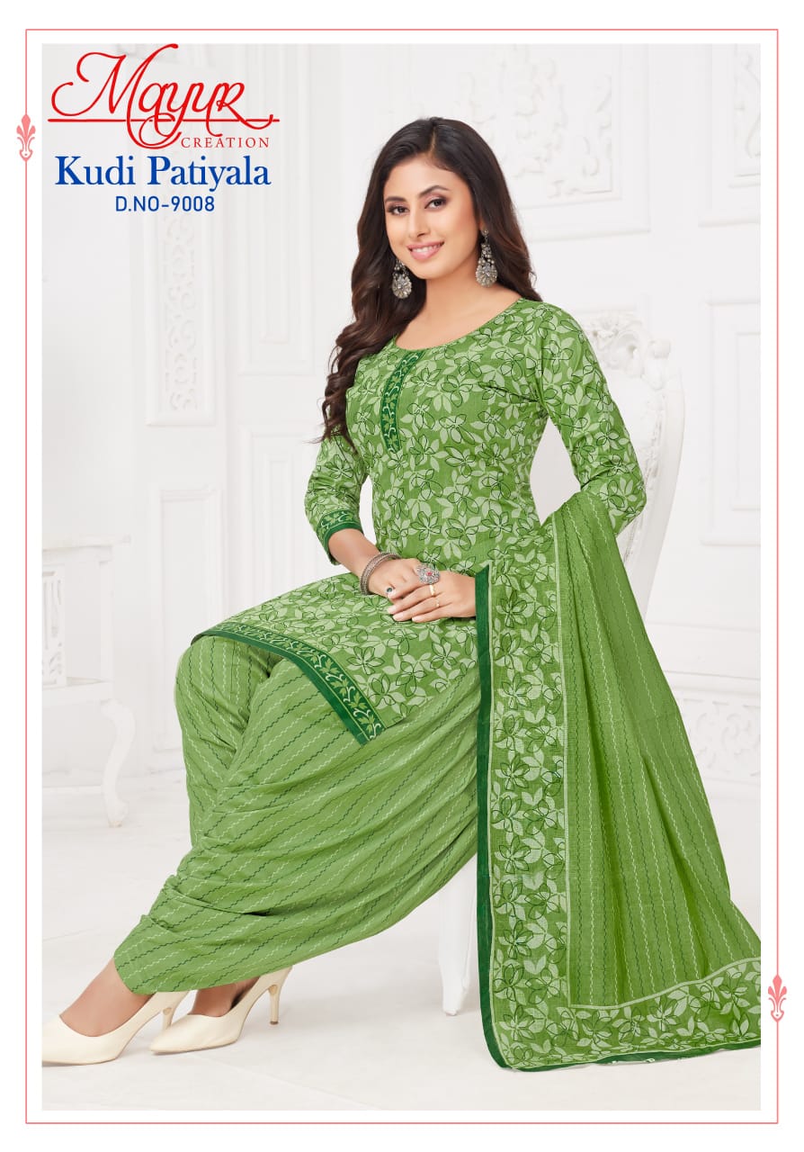 Kudi Patiyala Vol 9 Mayur Creation Cotton Dress Material Exporter